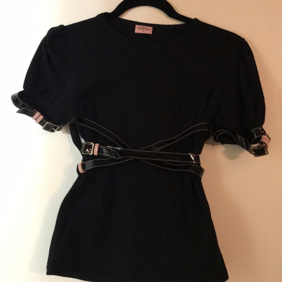 Agent Provocateur Tops - Rare Agent Provocateur bondage shirt M